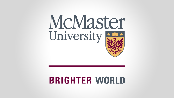 McMaster University Brighter World Logo